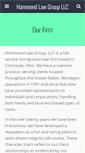 Mobile Screenshot of hammondlawgroup.com