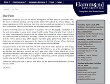 Tablet Screenshot of hammondlawgroup.com